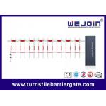 Automated Boom Gate Intelligent Barrier Parking 6 Meters Max Boom Length for sale