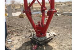 China 36m/S Telecom Triangular 30m Lattice Guyed Cell Tower supplier