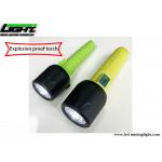 USB Rechargeable Explosion Proof Handheld LED Torch For Hazardous Locations