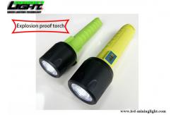 China USB Rechargeable Explosion Proof Handheld LED Torch For Hazardous Locations supplier