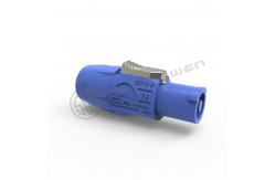 China Stable Circular Power Connector 3 Pin Male Powercon for Indoor supplier