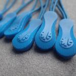 No Toxic Elastic Plastic Zipper Slider Puller