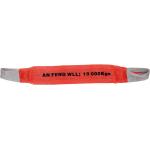 150mm 8:1 Polyester Webbing Sling Eye And Eye , Four Layers 10 Ton Lifting Straps for sale