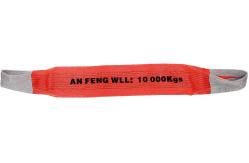 China Flat Woven Polyester Webbing Sling Four Layers Eye And Eye 150mm supplier