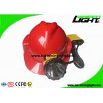 High Power Coal Mining Lights 25000Lux Miners Hard Hat Lamp with SOS Lighting Mode for sale