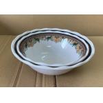Microwave Safe Melamine Salad Plate Easy to Clean High Heat Resistance for sale