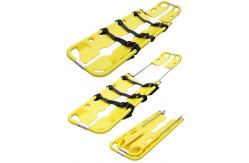 China HDPE Plastic Folding Spine Board Stretcher Medical Floating Water Rescue supplier
