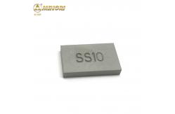 China Limestone Cutting Tungsten Cemented Carbide Brazing Tips SS10 Wear Resistance supplier