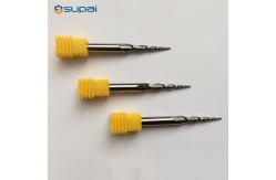 China Conical Carbide Tapered End Mills For CNC Precision Brass Machining Parts supplier