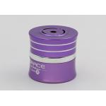 Purple Empty Glass Cosmetic Jars 20ml For Homemade Cosmetics Body Cream Packing for sale