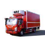 Customized New Brand Chassis ISUZU 4x2  10Tons Refrigerator Truck Freezer Low Temperature Box for sale