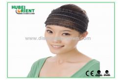 China Elastic Polypropylene Disposable Hair Bands For Ladies Breathable And Comfortable supplier