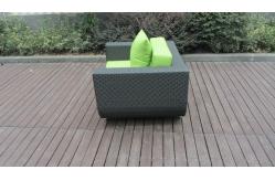 China wicker patio sofa set     supplier