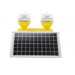 GPS Sync Solar Aviation Obstruction Light SUS304 20FPM Solar Navigation Lights AH-LI-B2 for sale