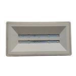 LED IP65 Waterproof PC Diffuser Battery Rechargeable Emergency Light for sale