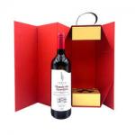 Customized Size Wine Bottle Gift Boxes ISO9001 Certification