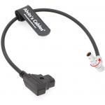 Alvin'S Cables Rotatable Right Angle 2 Pin Z CAM E2 S6/F6 Power Cable Adjustable 90 Degrees 2 Pin Male To D-Tap Cord for sale