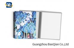 China Pretty Girl Design 3D Lenticular Notebook PET / PP / PVC Cover Material supplier