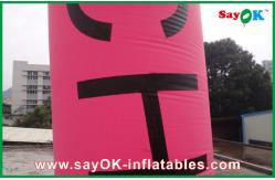 China Red Inflatable Clown Dancer Double Legs Sky / Air Dancer With Logo Print supplier