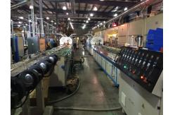 China Industrial Plastic Profile Extruder Machine Custom Shapes Sizes supplier