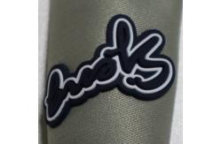 China Custom 3D Silicone Label Washable 3D Soft Silicone Logo Heat Transfer  Badge supplier