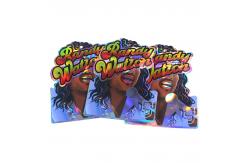 China 110mico Heat Sealable Die Cut Mylar Bags Plastic Zip Lock Unique Shaped supplier