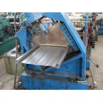 200mm Effective Width  Anode Plate Roll Forming Equipment 1.3-1.5mm Galvanized steel Hydraulic cutting for sale
