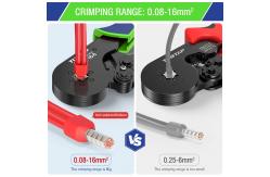 China Hexagonal Electrical Wire Crimper Set 1150 Pieces Terminals For 0.05-16mm2 supplier