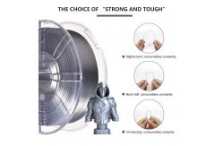 China Silk Silver PLA Silk Filament 3D Printer Toughness Enhanced PRO Direct supplier