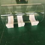 Large Diameter Quartz Clear Glass Tube Solar Photovoltaic Diffusion Tube for sale