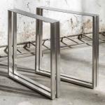 Stainless Steel Table Base , Metal Furniture Legs , Metal Structural Frames for sale