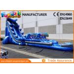 Giant Outdoor Inflatable Water Slides For Kindergarten / Hotel / School for sale