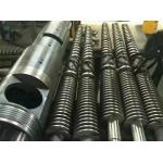 PE HDPE PVC Plastic Conical Twin Screw Barrel For Household Agriculture Industry for sale