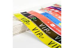 China Printable Tyvek Paper Wristbands With Sequential Numbering Barcoding supplier