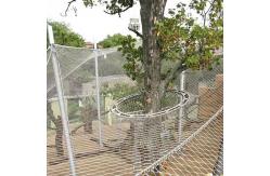 China Flexible Stainless Steel Rope Mesh / Wire Rope Net For Bird Aviary supplier