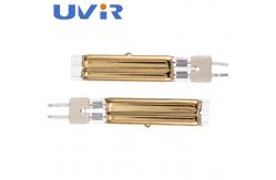 China 3400W Quartz Halogen Infrared Heaters TC01 Gold Coating For Automation Glue Activation supplier