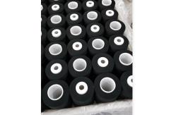 China 40S/2 4000Y Black Polyester Thread For Sewing Machine White Color supplier