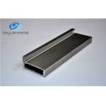 6063 Titanium Brushing Aluminium Extrusions Profiles For Windows And Doors for sale