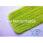Non Abrasive Microfiber Wet Mop Pads Super Absorbent , Microfiber Mop Refill for sale