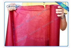 China Eco Friendly Red Black White Polypropylene Tablecloths Soft Feeling supplier