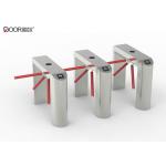 1200mm 3 Arm Tripod Turnstile Gate , Train Station Gate Rs485 Communication for sale