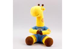 China Cute Stuffed Giraffe Toy For Children gift OEM Customized Processing supplier