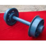 Mining Rail Wheel Set Double Flange Cast Forged ISO Certificate for sale
