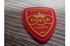 China Handmade Washable Rubber Logo Patches Sew - On Style Non - Toxic supplier