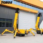 Telescopic  Compact Spider Crane With Maximum Underground Head Of 20.5m for sale