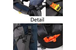 China Waterproof Lightweight Hiking Backpack 60L With Padded Shoulder Straps supplier