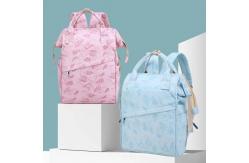 China Zipper Closure Daily Use Mother Bag Backpack Customized supplier