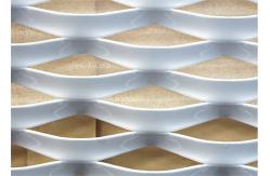 China Mesh Size 100mm Gray Expanded Plate Mesh Metal Sheet supplier
