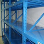Customized Boltless Metal Medium Duty Rack Space Saving Steel Shelving