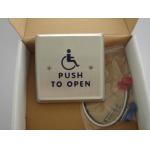 4.5 Round Push To Exit Switch / Handicap Accessible Door Openers With Disabled Logo for sale